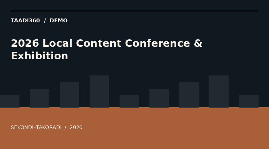 2026 Local Content Conference & Exhibition